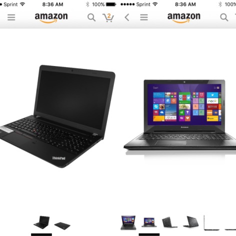 Lenovo Thinkpad E550 or Lenovo Z50 for Xmas gift - 1