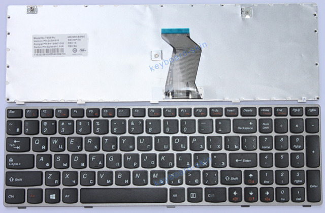 How to replace lenovo ideapad p580 keyboard