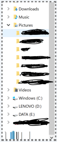 I m having this glitch in File Explorer and I can t figure out how to fix it