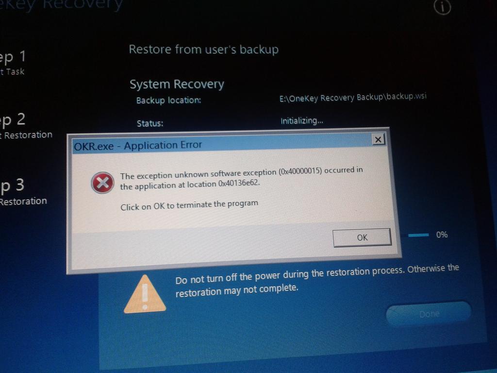 Lenovo G40-70 OneKey Recovery problem - 1